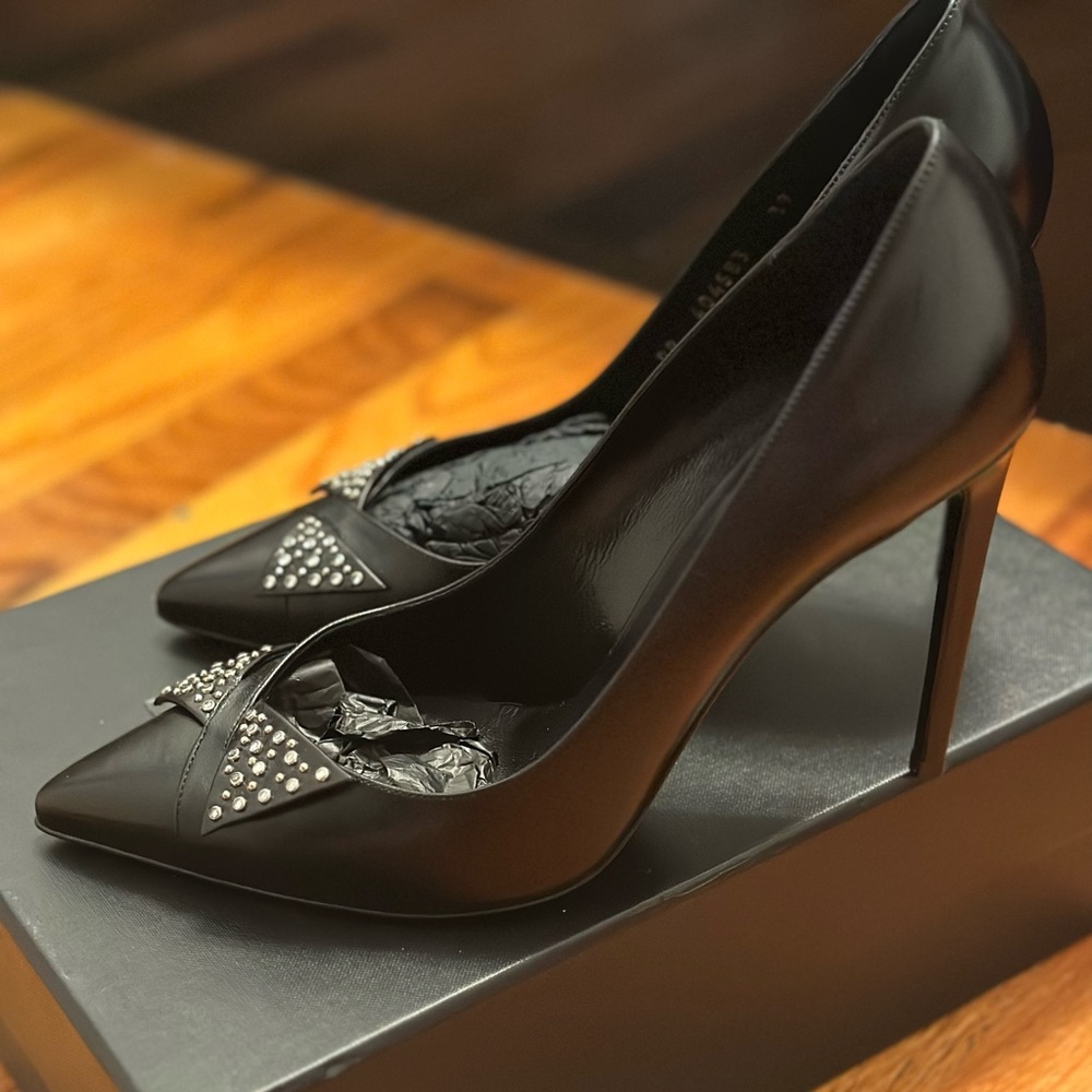 Saint Lauren Heels  Black Size 39 US 8